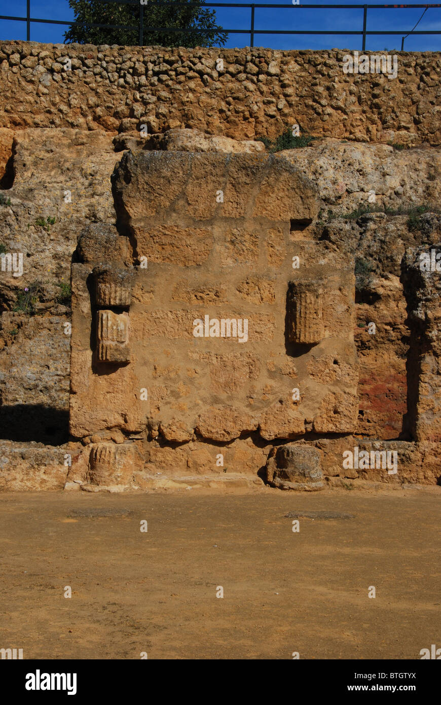 Pre tomba romana di Servilia, complesso archeologico , Carmona, provincia di Siviglia, in Andalusia, Spagna, Europa occidentale. Foto Stock