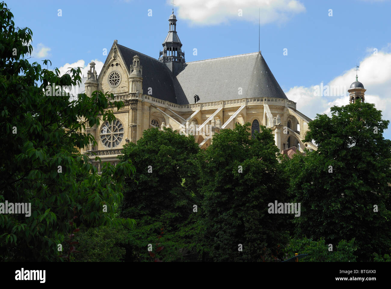 Chiesa di Saint Eustache a Parigi, capitale della Francia Foto Stock
