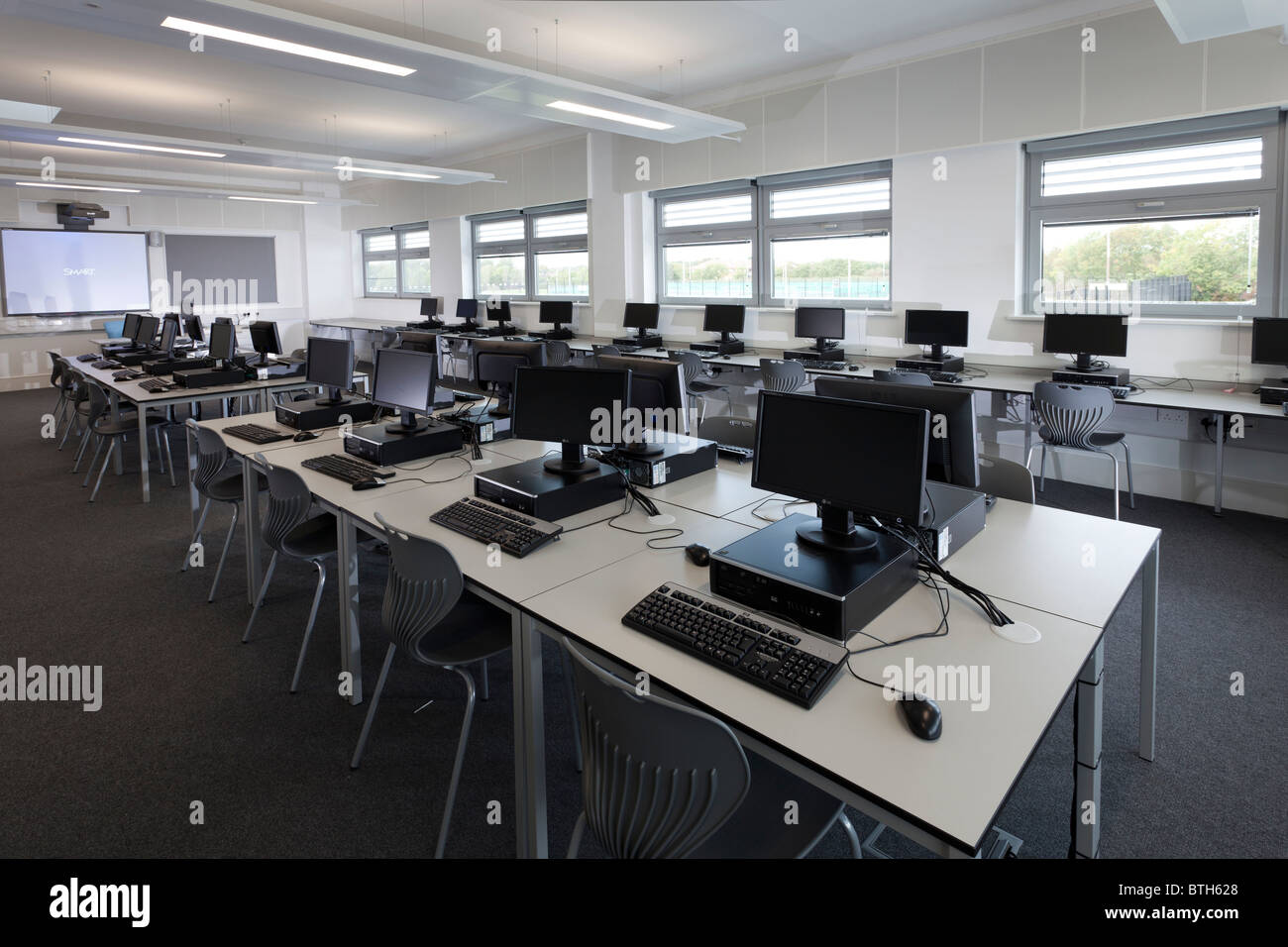 Centro di competenze, Hamble Comunità Sports College Foto Stock