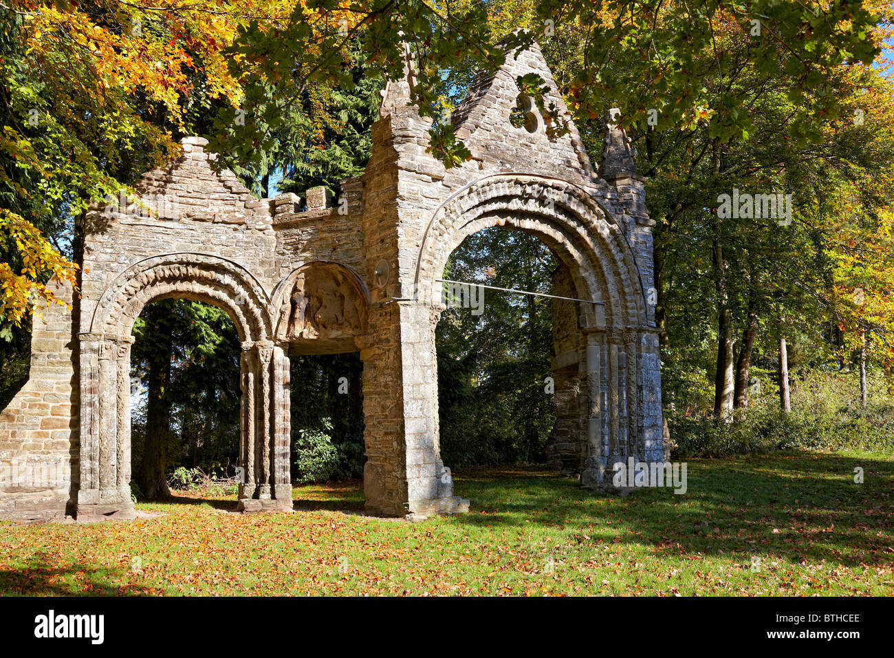 Archi Shobdon,Herefordshire Foto Stock