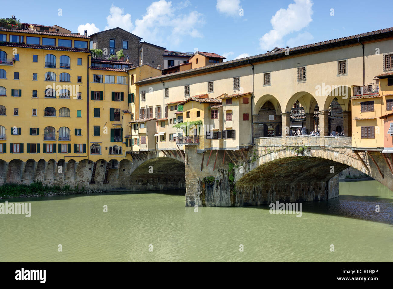 Ponte Vecchio a Firenze, Italia Foto Stock