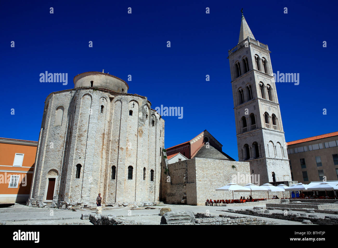 San Donato chiesa (X secolo), Zadar, contea di Zara, Croazia Foto Stock