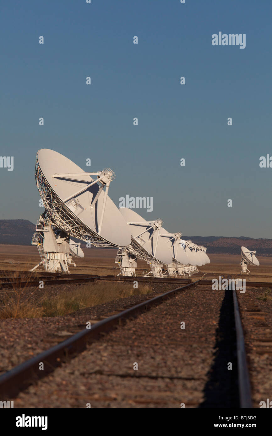 Il Molto ampio array radio telescope, parte della Radio Nazionale Osservatorio astronomico Foto Stock