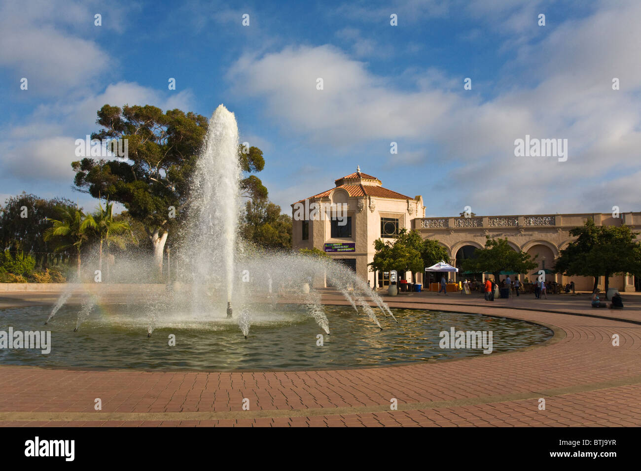 Fontana in Balboa Park - San Diego, California Foto Stock
