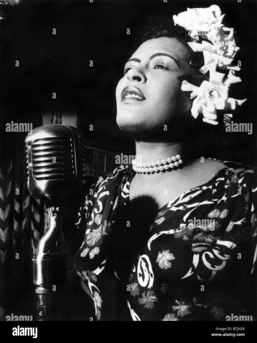 Billie Holiday. Foto Stock