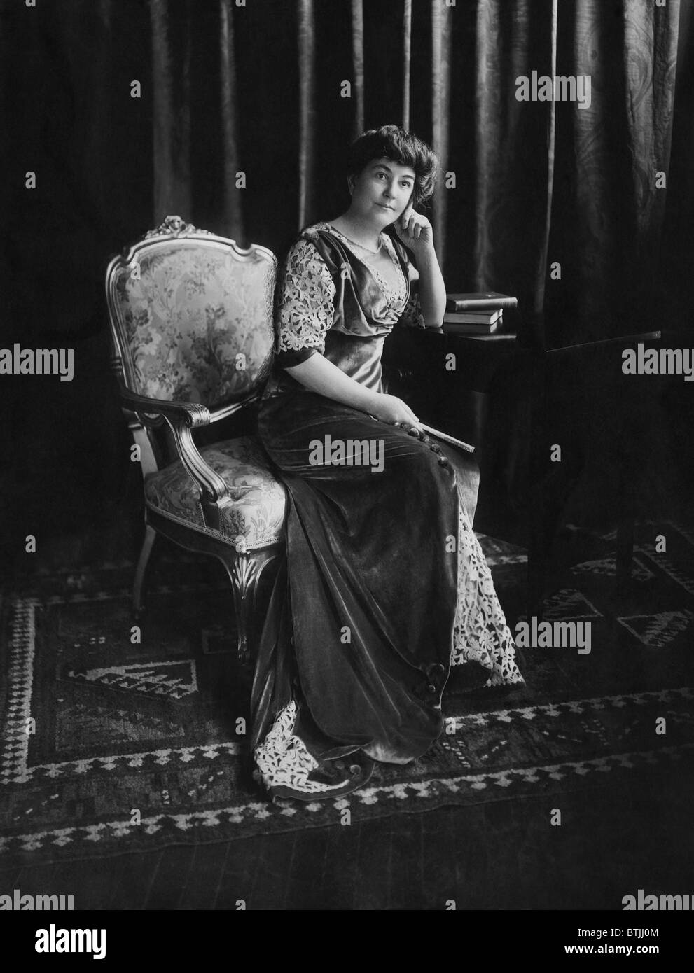 Ellen Louise Wilson (1860-1914), First Lady 1913-1914, circa 1912, archivi CSU/cortesia Everett Collection Foto Stock