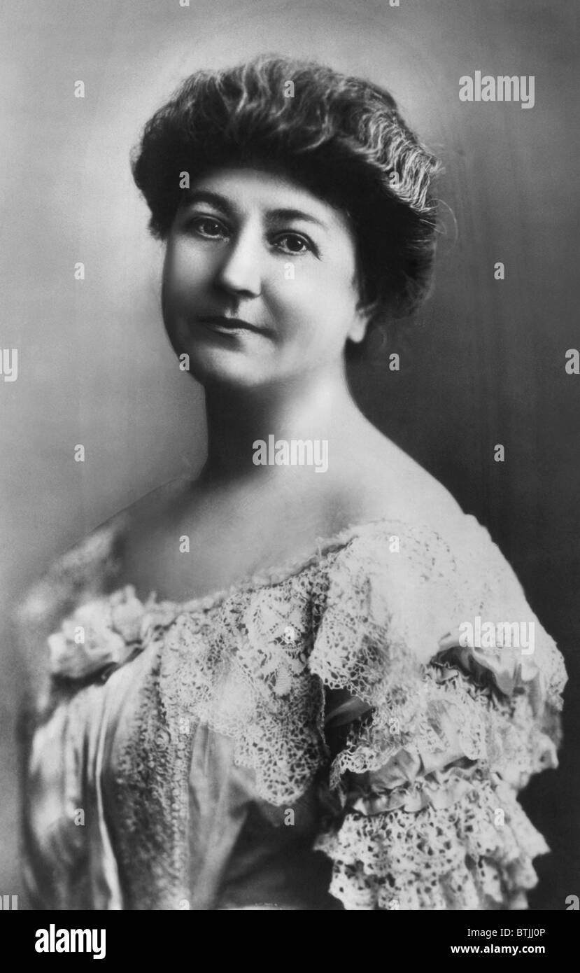 Ellen Louise Wilson (1860-1914), First Lady 1913-1914, circa 1912, archivi CSU/cortesia Everett Collection Foto Stock