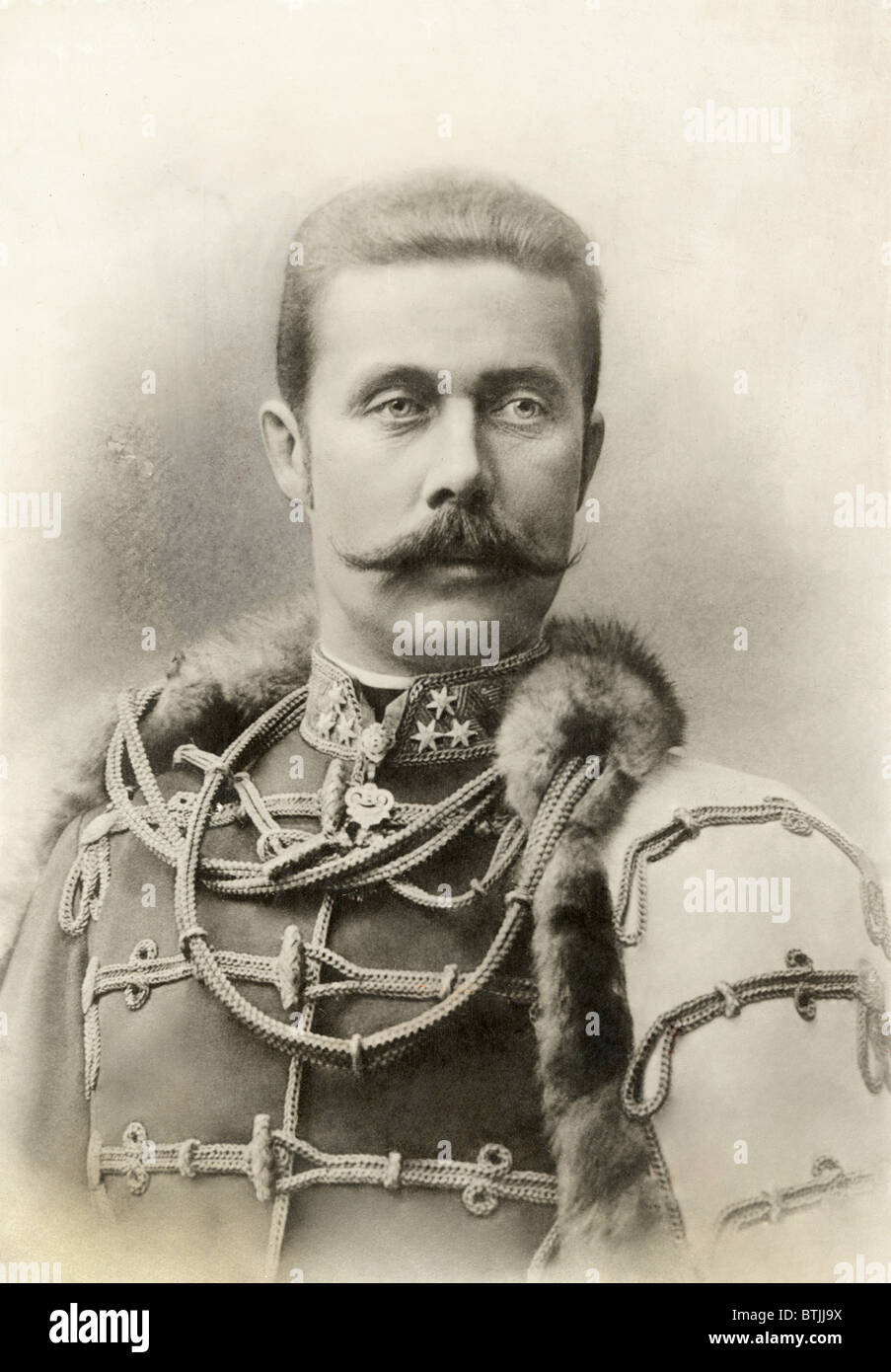 Arciduca Franz Ferdinand, 1912 Foto Stock