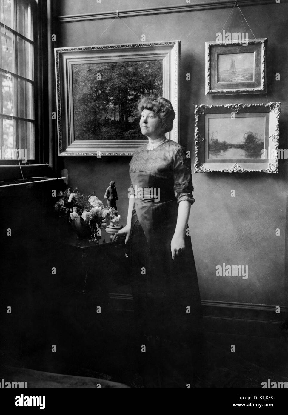 Ellen Azson Wilson (1860-1914), First Lady 1913-1914, 1912. Foto Stock