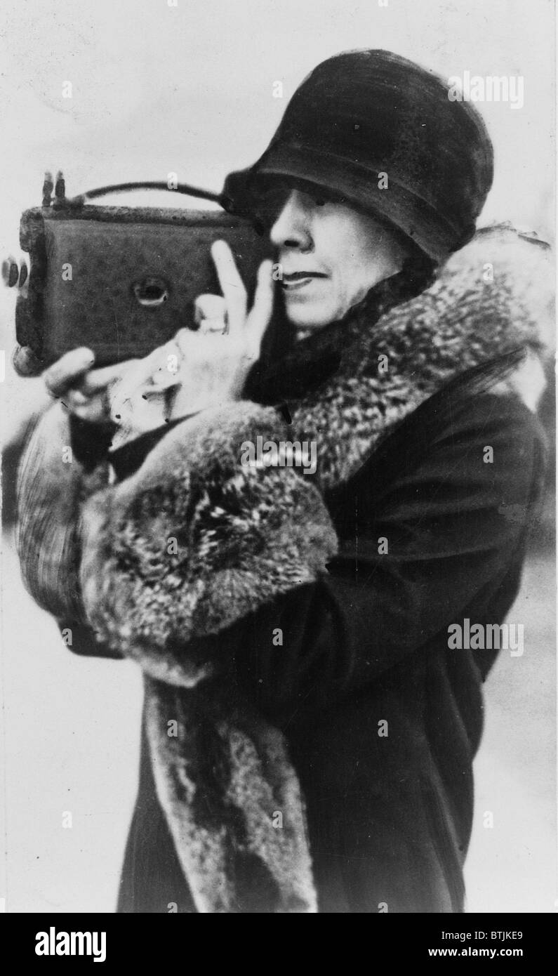 Grazia Coolidge (1879-1957), First Lady 1923-1929, 9 febbraio 1929. Foto Stock