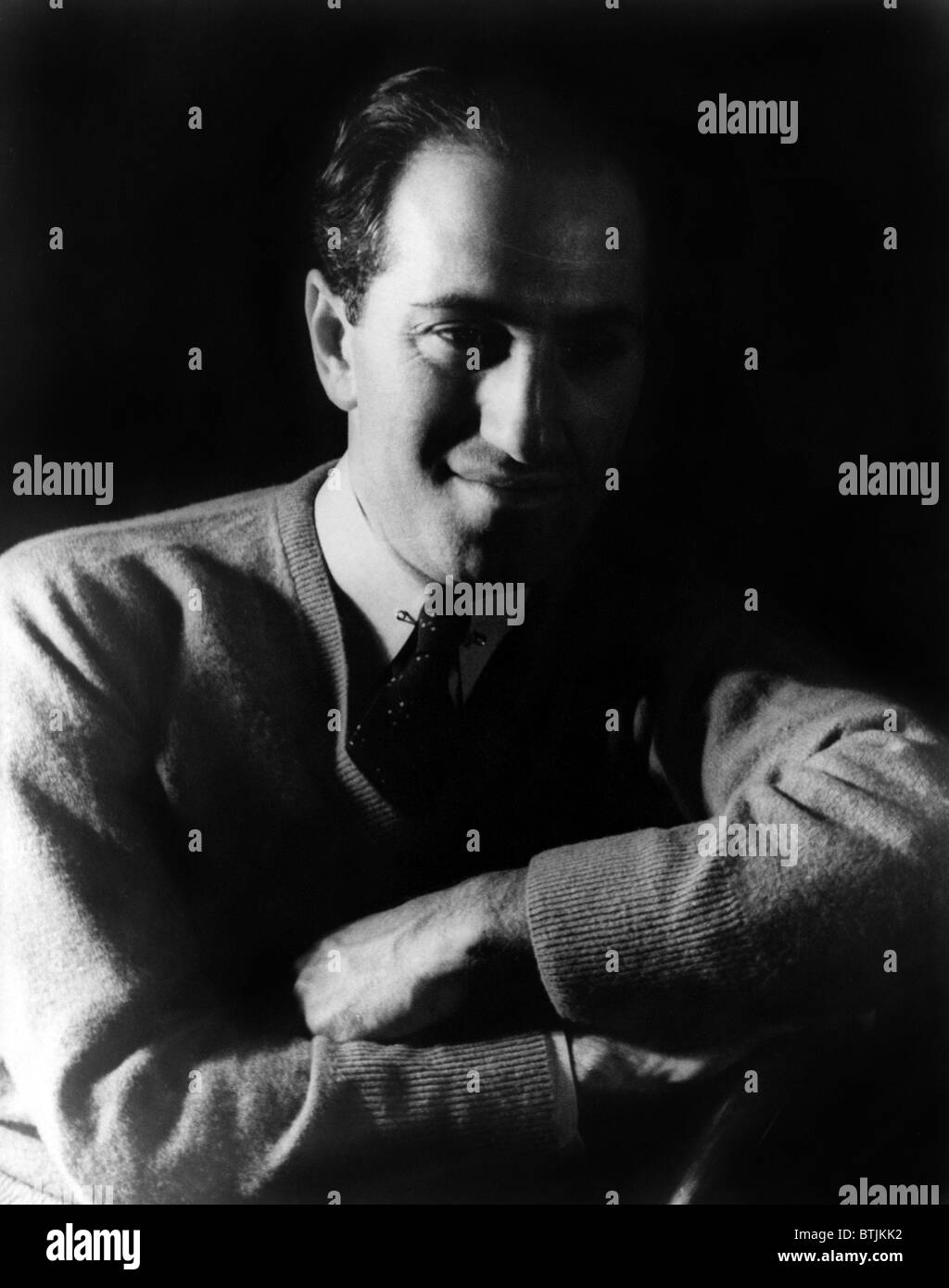 George Gershwin (1898-1937), compositore americano, ritratto da Carl Van Vechten, 28 marzo 1937. Foto Stock