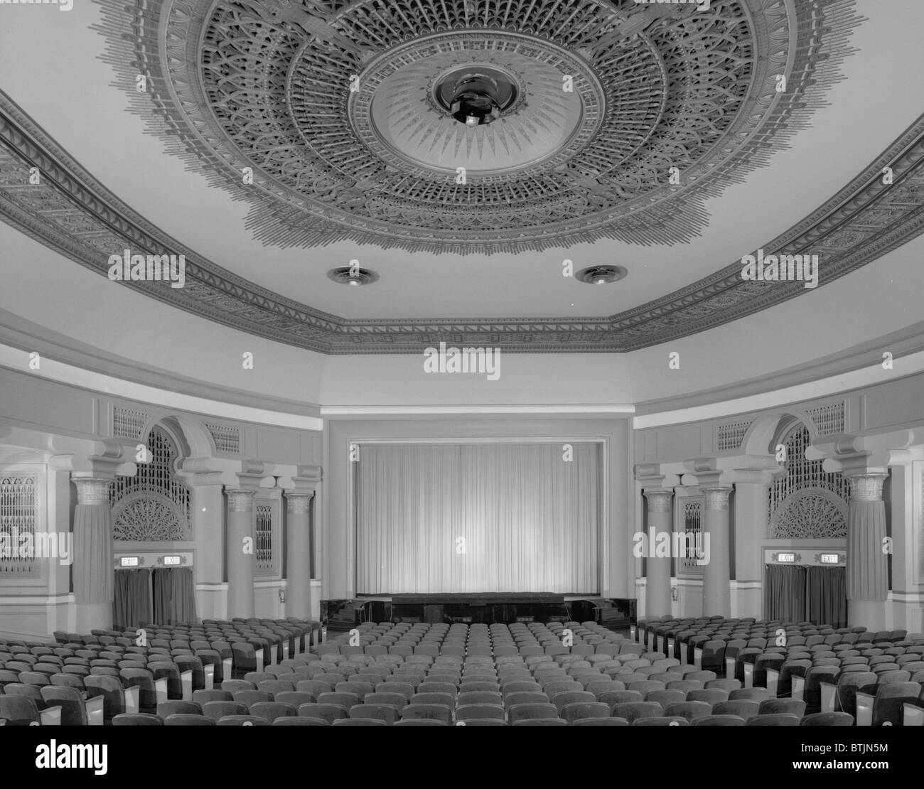 Teatri e Cinema, il teatro egiziano, interno, 157 Bala Avenue, Bala-Cynwyd, Pennsylvania, circa 1994. Foto Stock