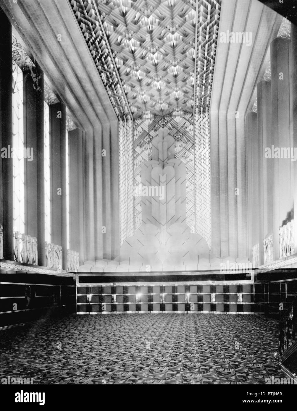 Teatri e Cinema, la Paramount Theatre, interno, Grand Hall, 2025 Broadway di Oakland, California, circa 1932. Foto Stock