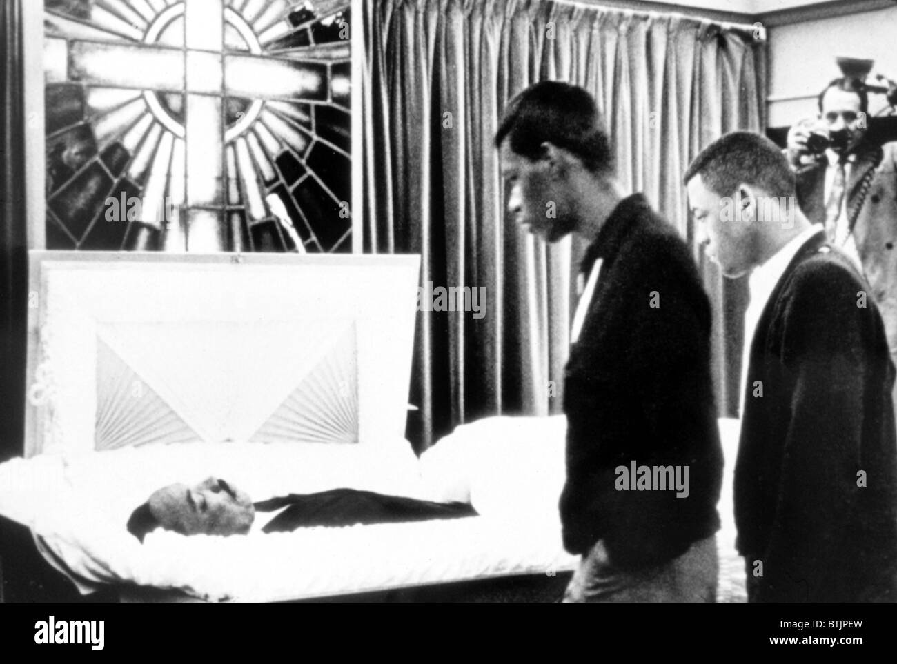 MARTIN Luther King, Jr, funerali, Memphis, TN, 04-05-1968. Foto Stock