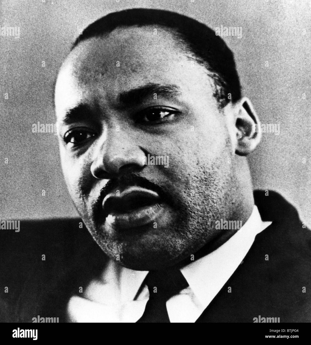 Il dott. Martin Luther King Jr. (1929-1968), African American leader dei diritti civili, c. Anni Sessanta. Foto Stock