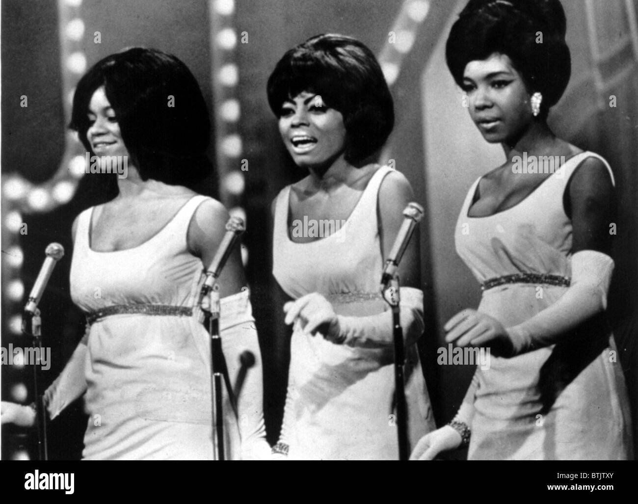 Il Supremes (Firenze Ballard, Diana Ross, Maria Wilson), circa 1966 Foto Stock