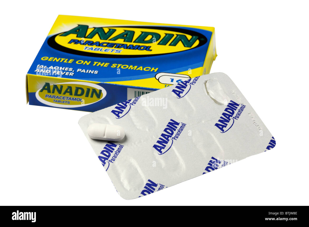 Anadin paracetamolo compresse Foto Stock