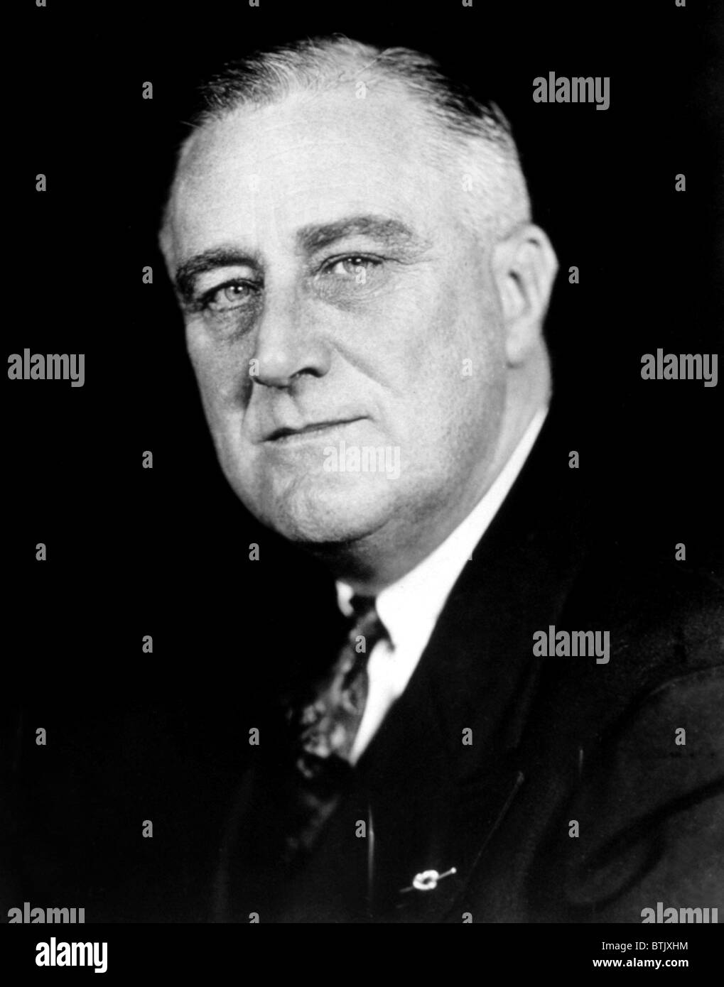 FRANKLIN D. Roosevelt, 1937. Foto Stock
