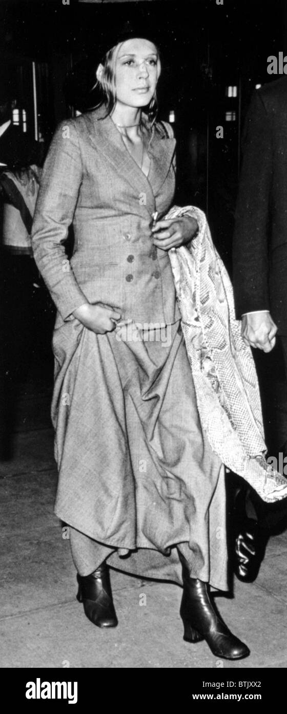 Marianne Faithful, Giugno 1970 Foto Stock