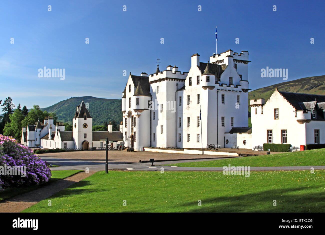 Regno Unito Scozia Tayside Perthshire Blair Castle a Blair Atholl vicino Pitlochry Foto Stock