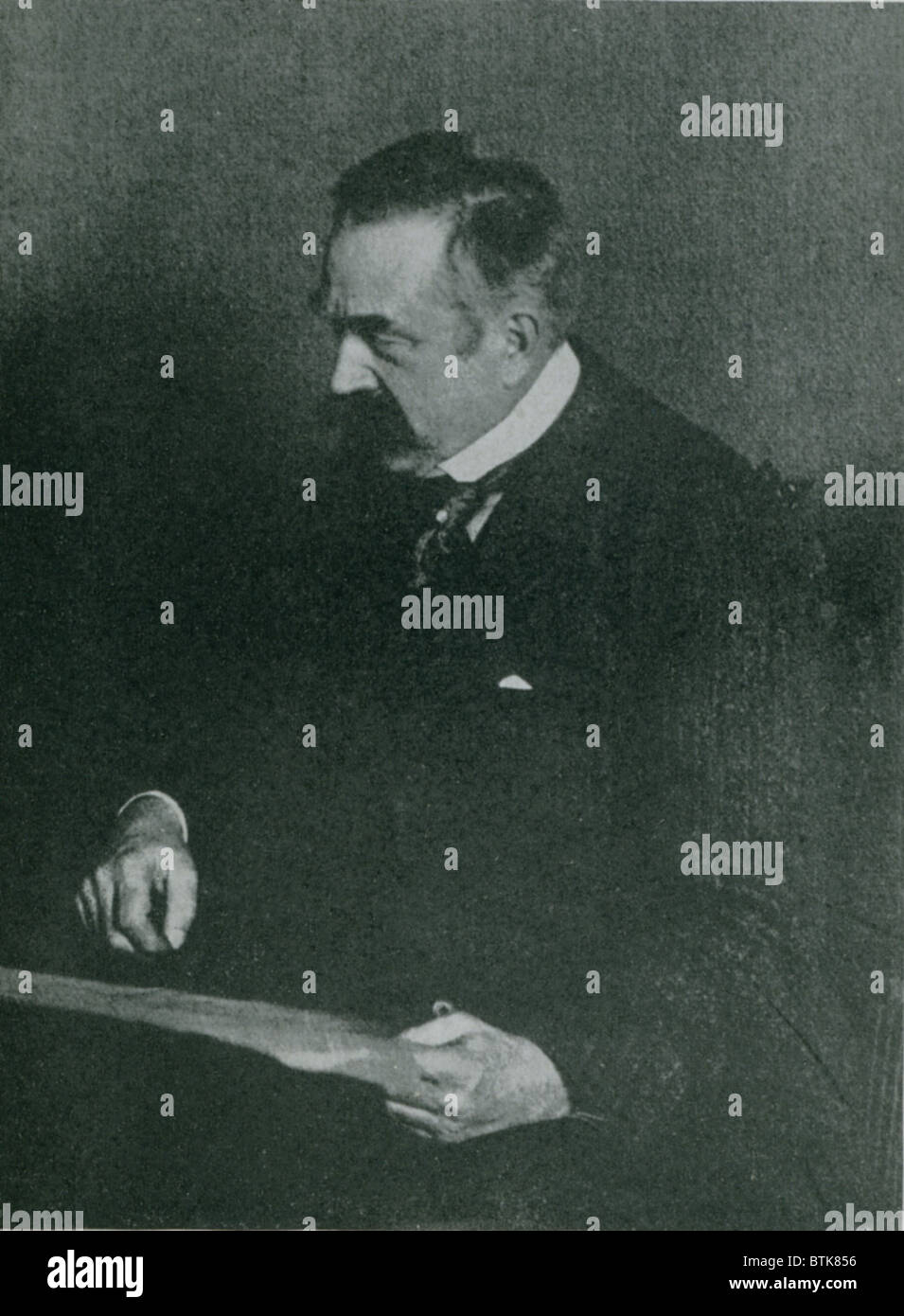 Sanford bianco (1853-1906), addestrato con l'architetto Henry Hobson Richardson ed era un partner in McKim, Mead e White Architectural Firm. Il bianco era interpretato da Norman Mailer in ragtime, 1981. Foto Stock