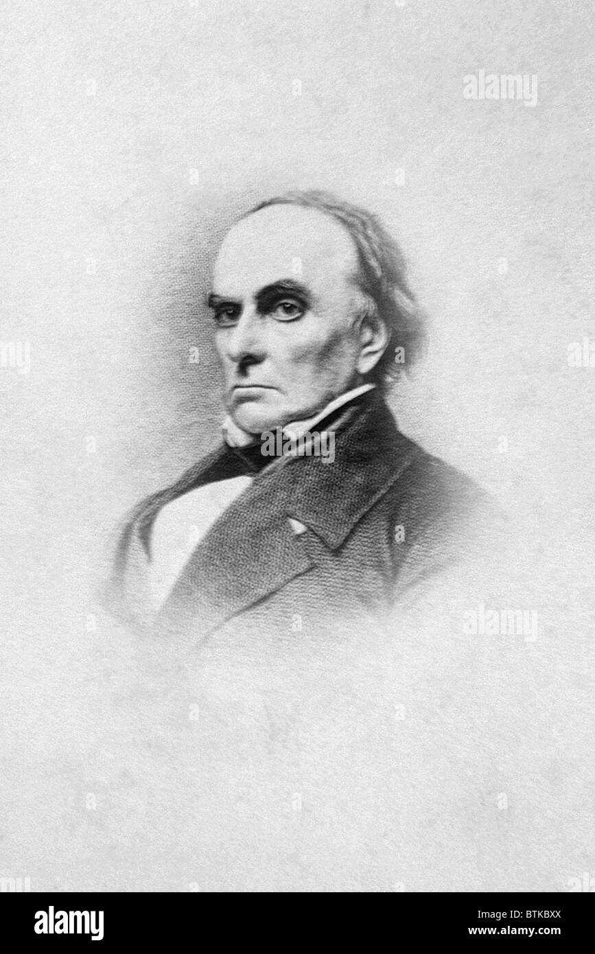 Daniel Webster (1782-1852) Foto Stock