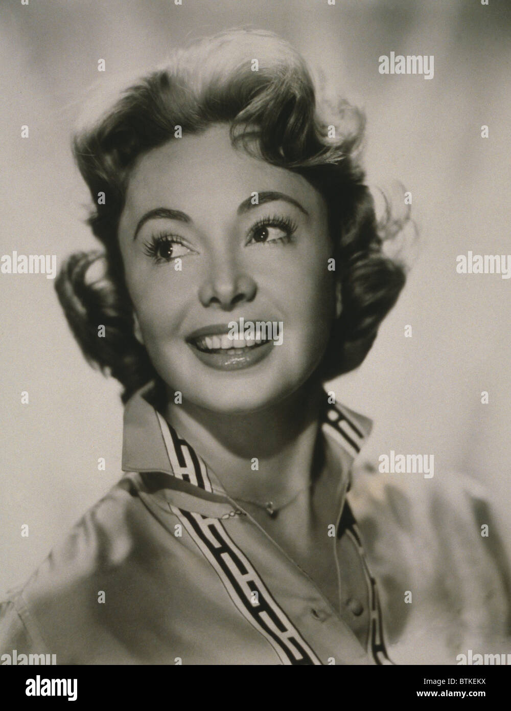 Audrey Meadows (1926-1996), meglio conosciuto per il suo ruolo come Alice Kramden sul classico televisione mostra le coppie in luna di miele, 1955-56. Foto Stock