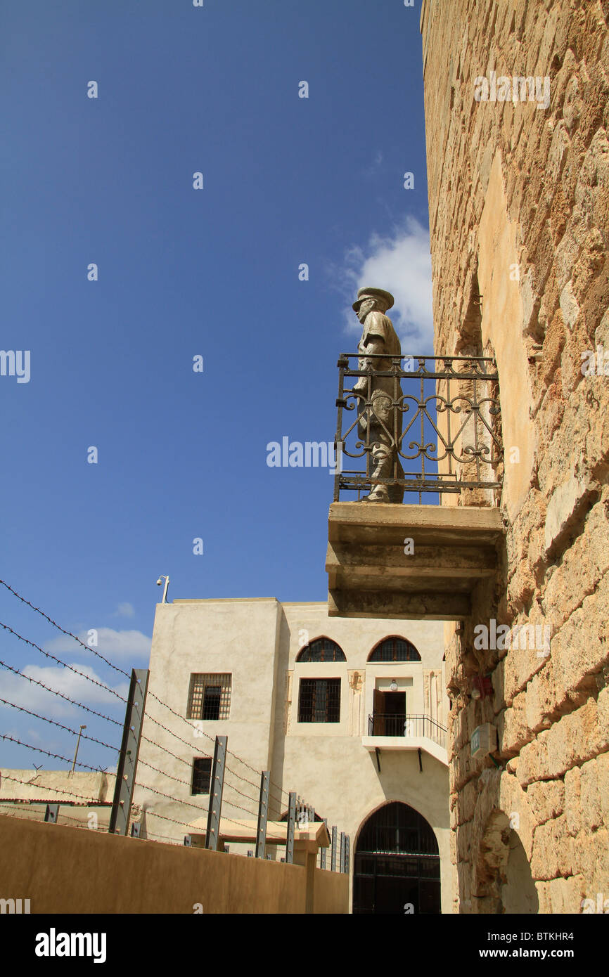 Israele, Acco, la metropolitana prigionieri carcere Foto Stock