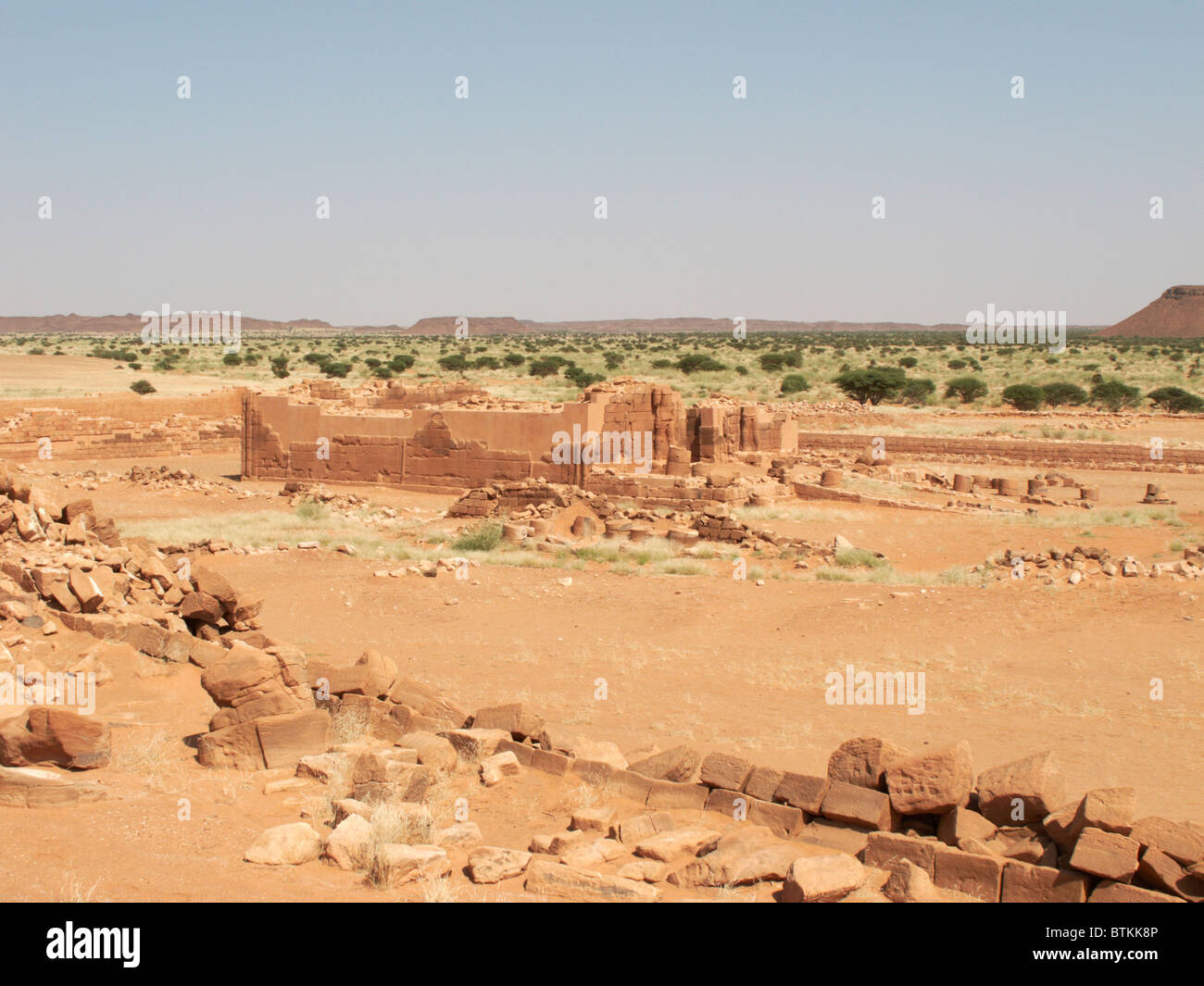 Sudan Musawwarat tempio Foto Stock