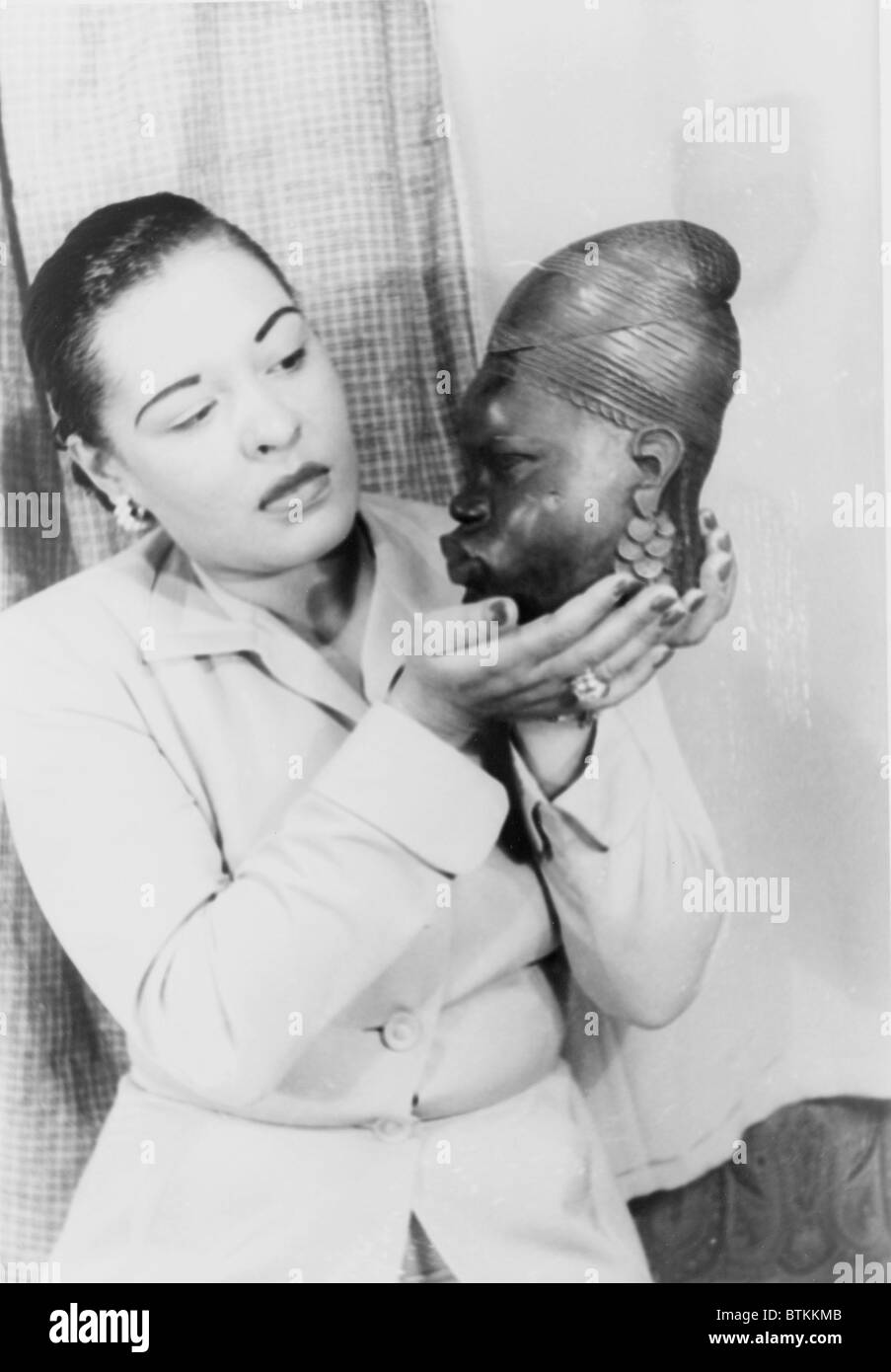 Billie Holiday, ritratto da Carl Van Vechten, 23 marzo 1949. Foto Stock