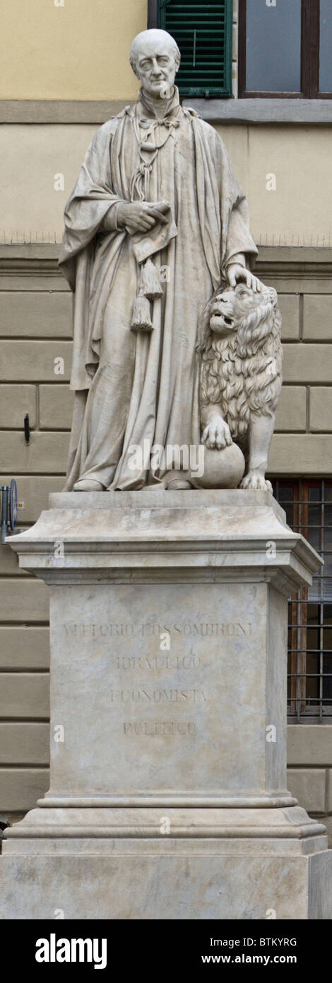 Statua di Vittorio Fossombroni 1754 1844 matematico