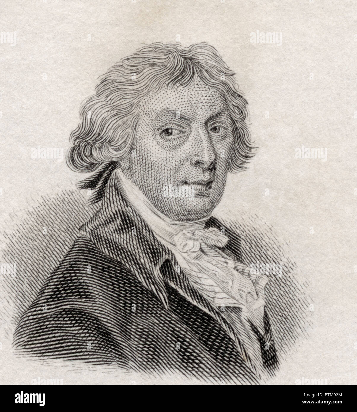 Thomas Gaunsborough, 1727 a 1788. Inglese ritratto e paesaggio pittore. Foto Stock