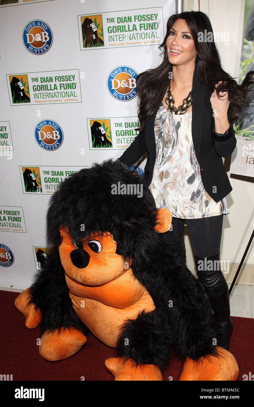 La celebrità Skee Ball torneo a beneficio del Dian Fossey Gorilla Fund International Foto Stock