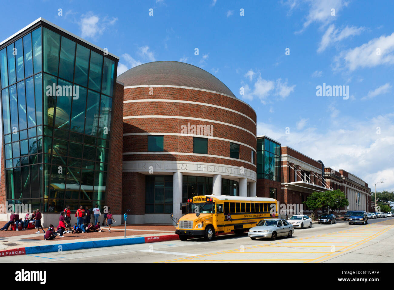 Il Planetario di Pennington presso la Louisiana di Arte e il Museo della Scienza, River Road, Baton Rouge, Lousiana, STATI UNITI D'AMERICA Foto Stock