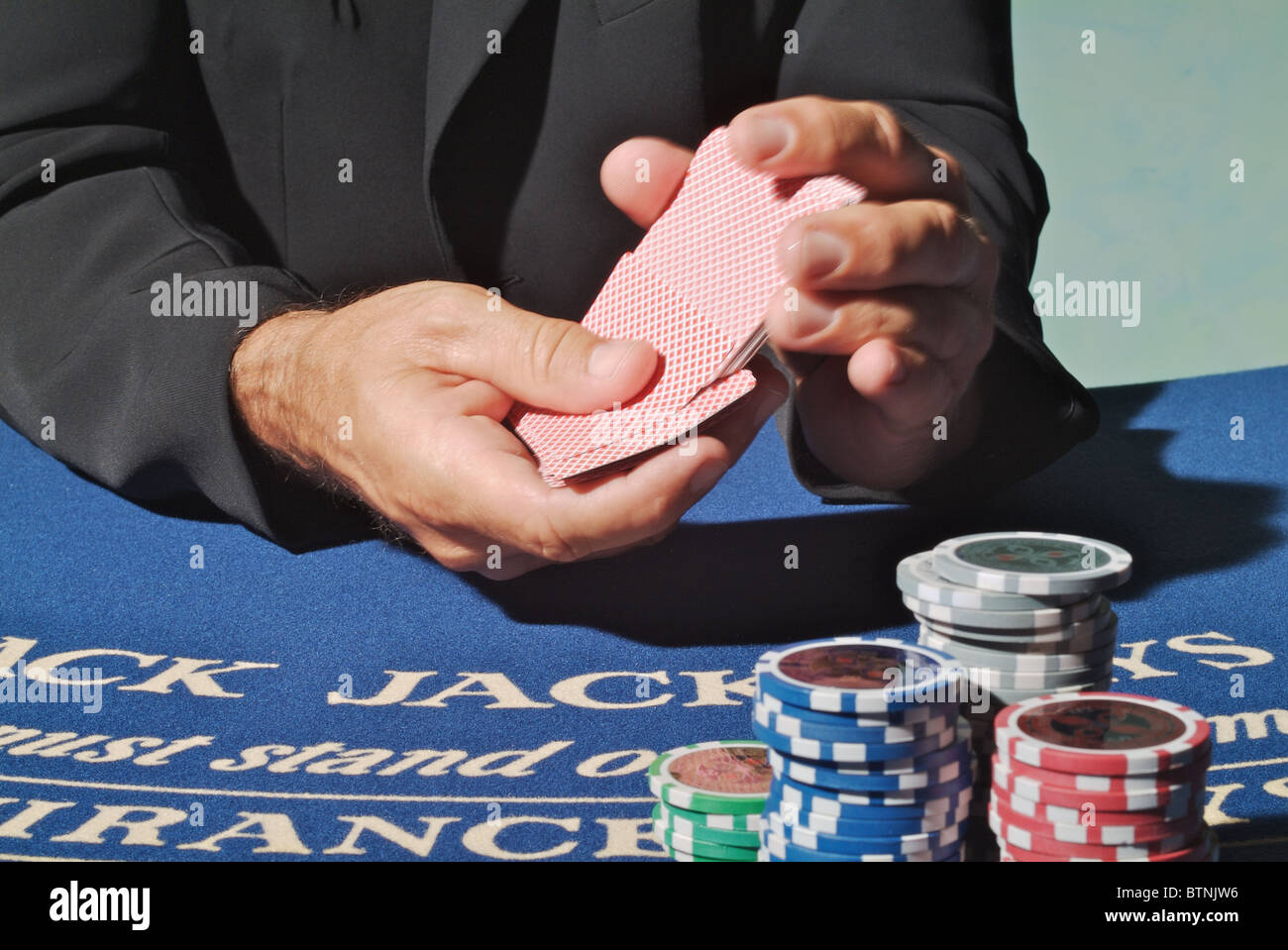 Black Jack Foto Stock