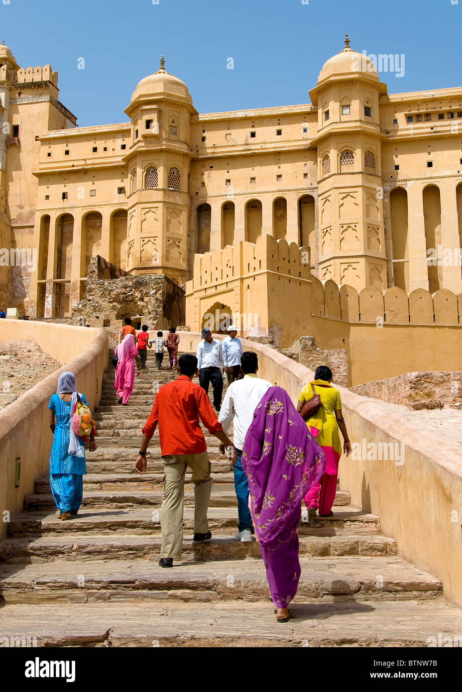 Jaigarh Forte Amber, Jaipur, Rajasthan, India Foto Stock