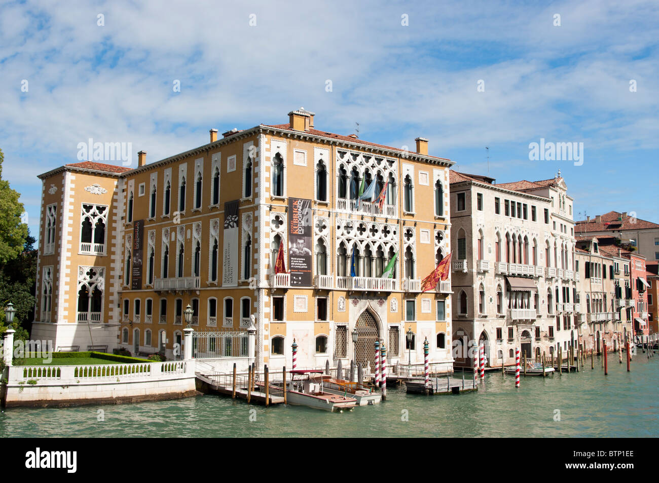 Palazzo Cavalli - Palazzo Franchetti, Grand Canal, Venezia, Italia Foto Stock