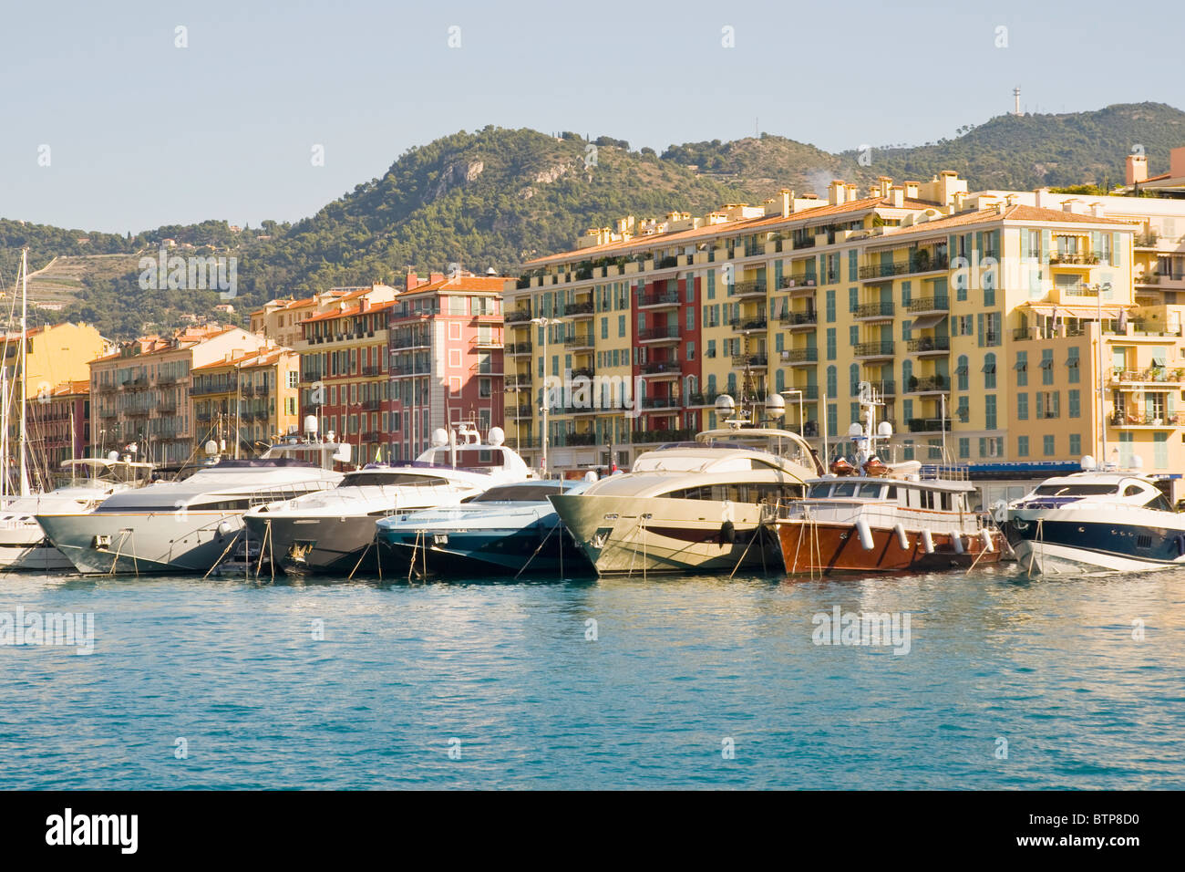 Porto Porto di Nizza, Cote d'Azur, in Francia Foto Stock