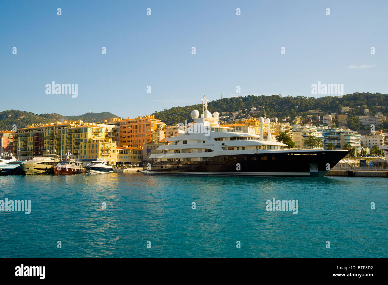 Porto Porto di Nizza, Cote d'Azur, in Francia Foto Stock