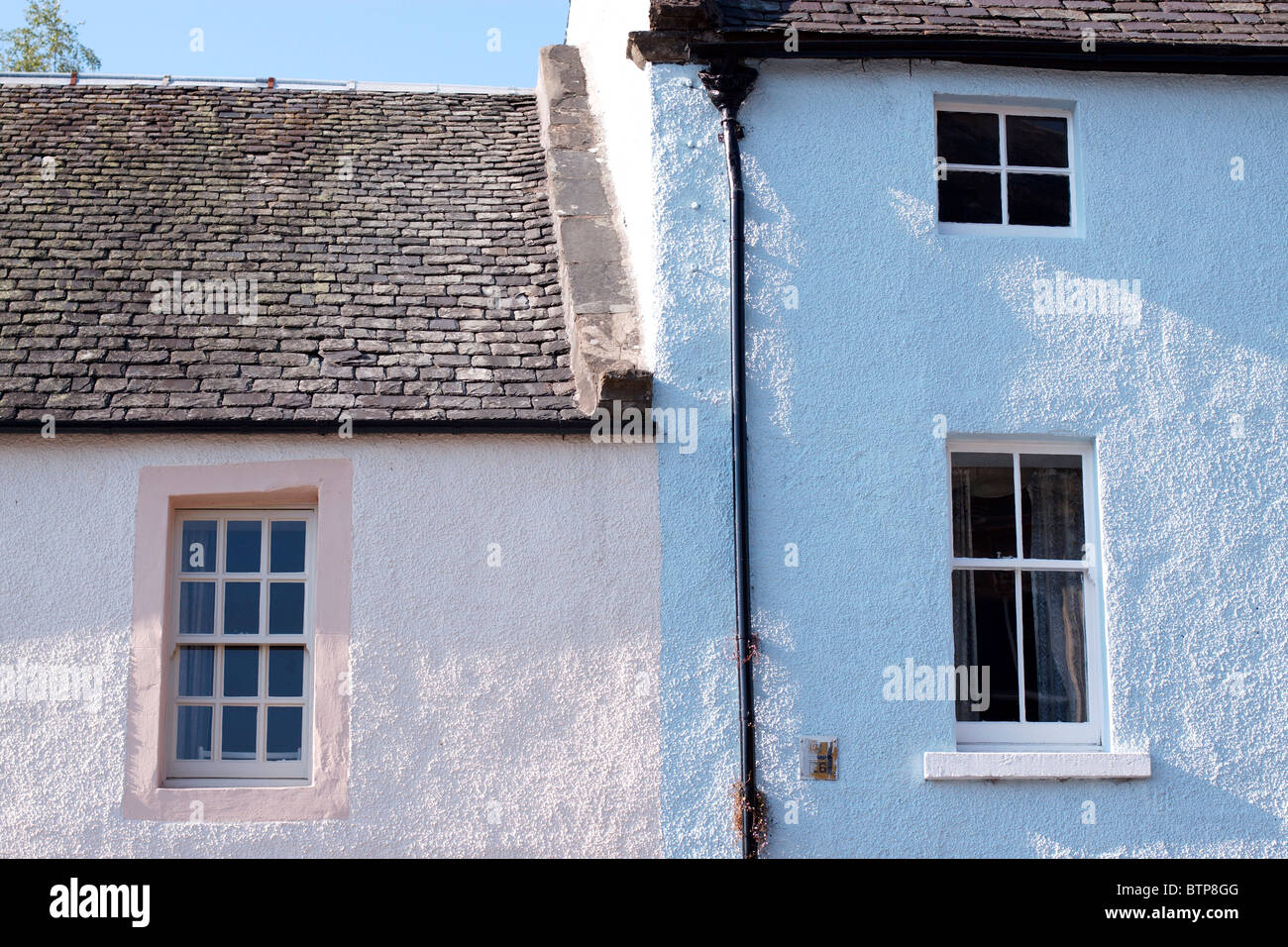 La Scozia, Dunkeld, esterno di un edificio Foto Stock