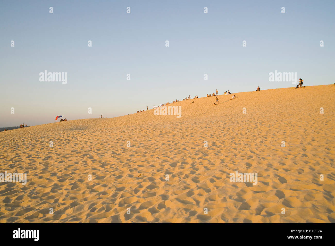 Dune du Pilat, Baia di Arcachon, Gironde, Francia Foto Stock