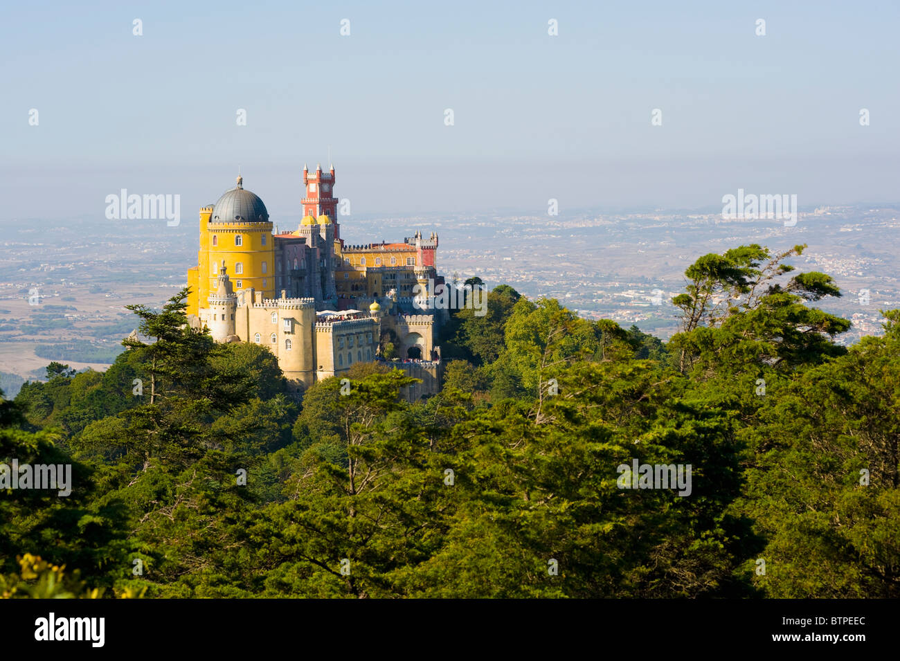 Pena Palace, Sintra, Portogallo Foto Stock