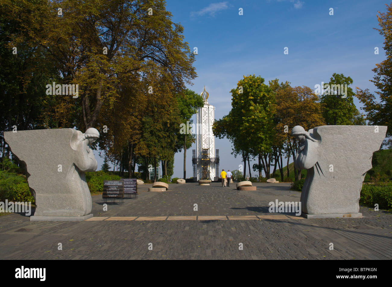 1932-33 carestia vittime memoriale Kiev Ucraina Europa Foto Stock