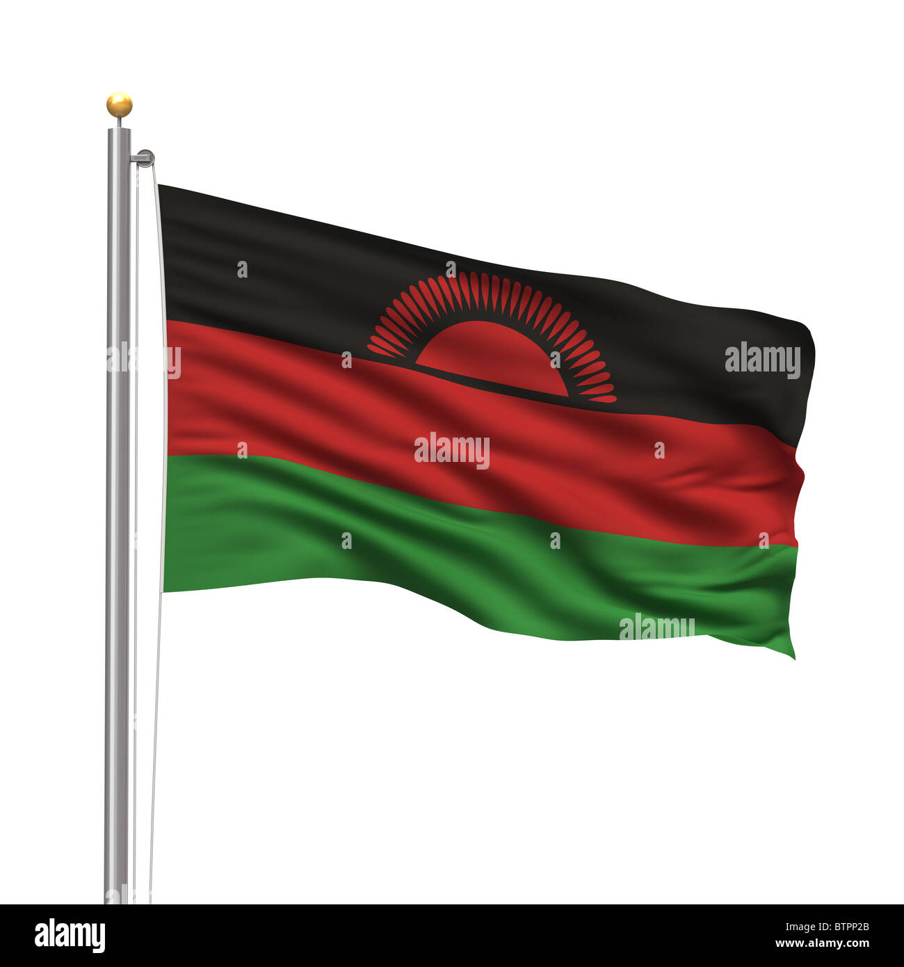 Bandiera del Malawi Foto Stock