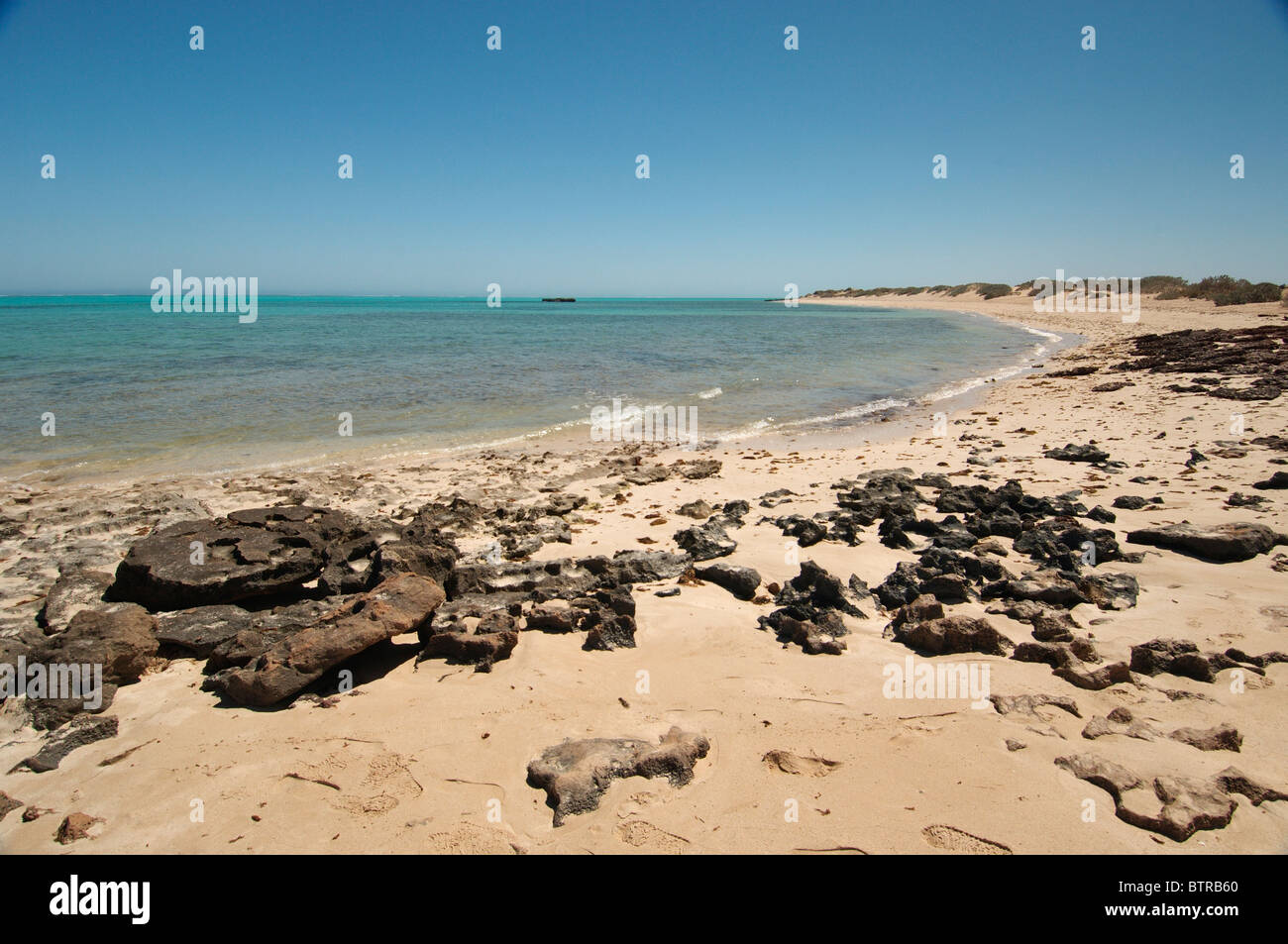 Australia, Ningaloo Marine Park, Baia Turchese Foto Stock