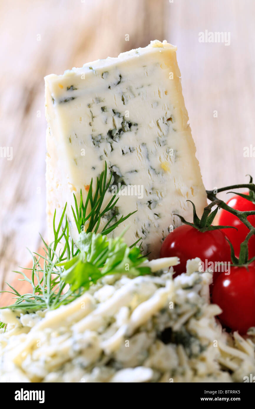 Formaggio blu Foto Stock