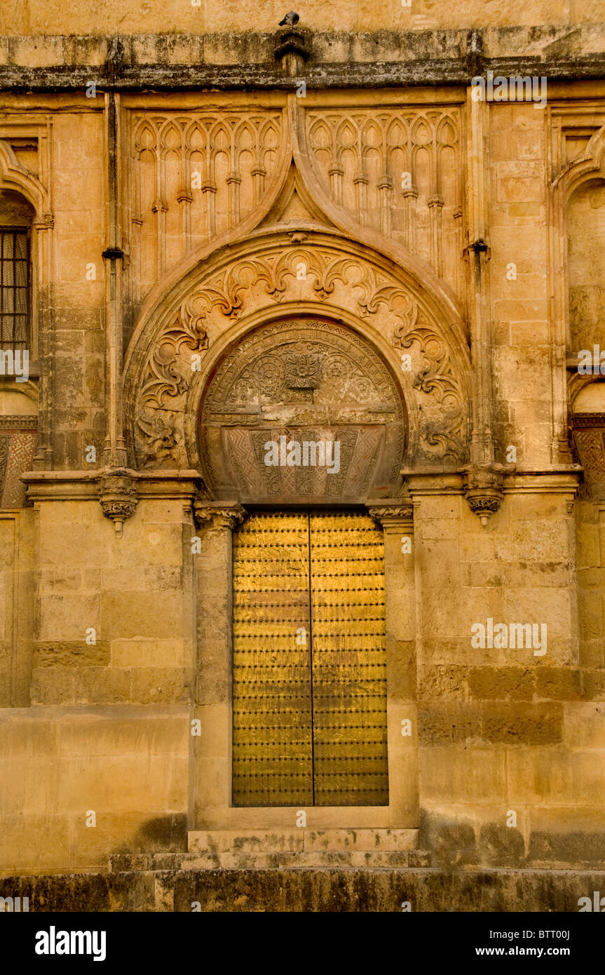 Mezquita Moschea Moresca cattolica cattedrale di Cordoba Spagna - Spagnolo Foto Stock