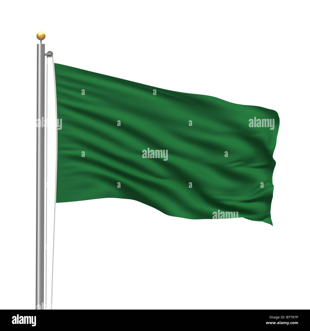 Bandiera della Libia Foto Stock