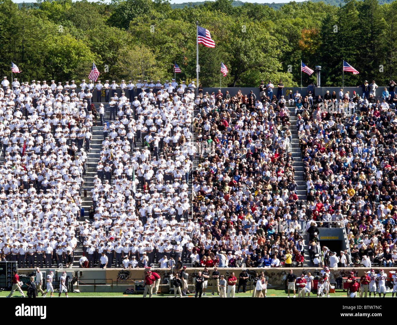 Michie Stadium, USMA, West Point, NY Foto Stock