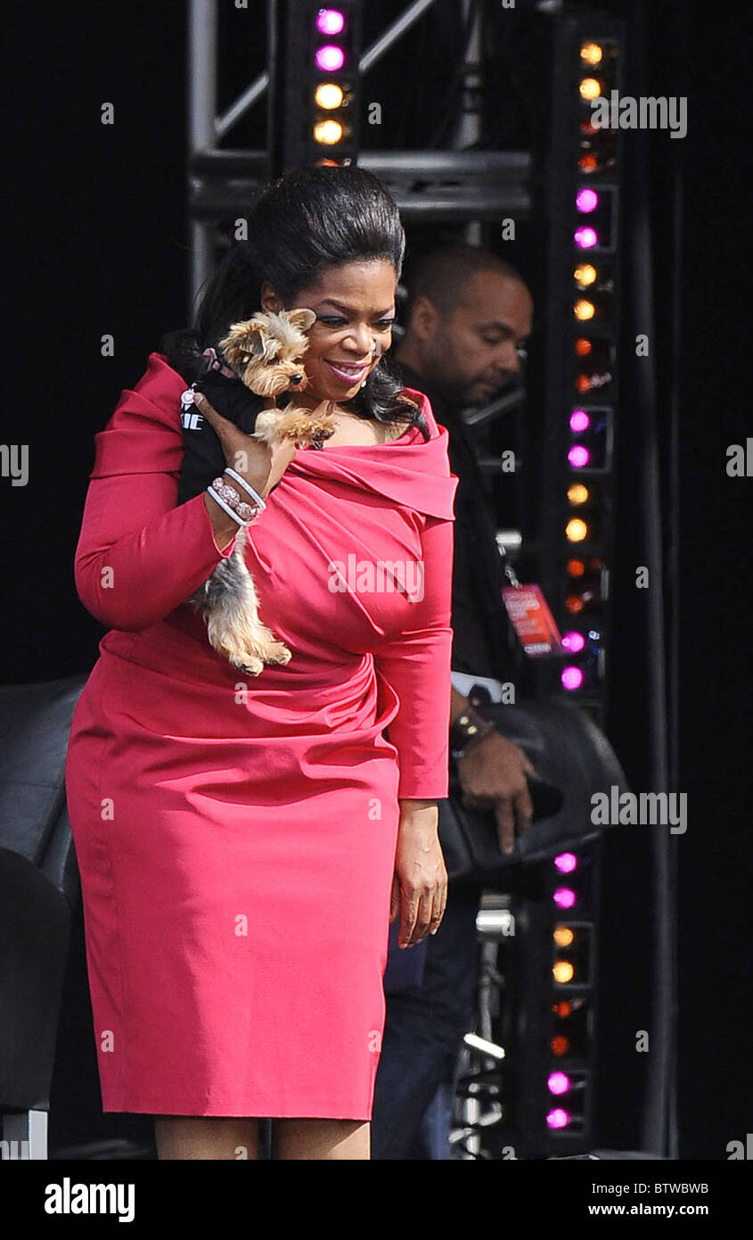 L'Oprah Winfrey Show: venerdì dal vivo a New York Foto Stock